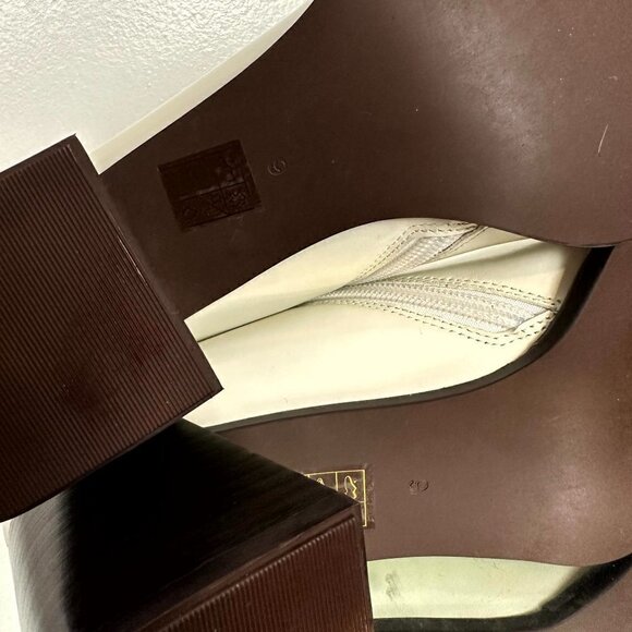 JEFFREY CAMPBELL Geist Square Toe Boot in Ice Size Size US 9 - Picture 9 of 11